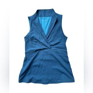 Lululemon Blue Sleeveless Top